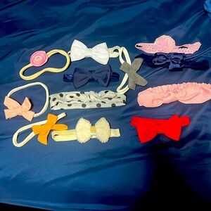 12 baby bows